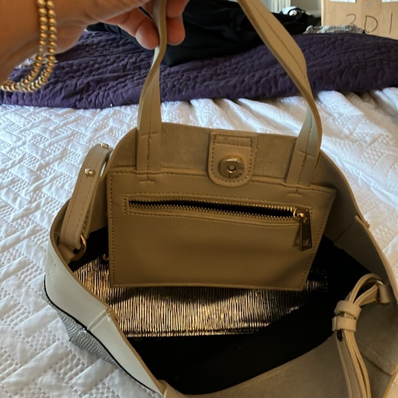 Street level handbag beige and silver - Picture 3 of 7